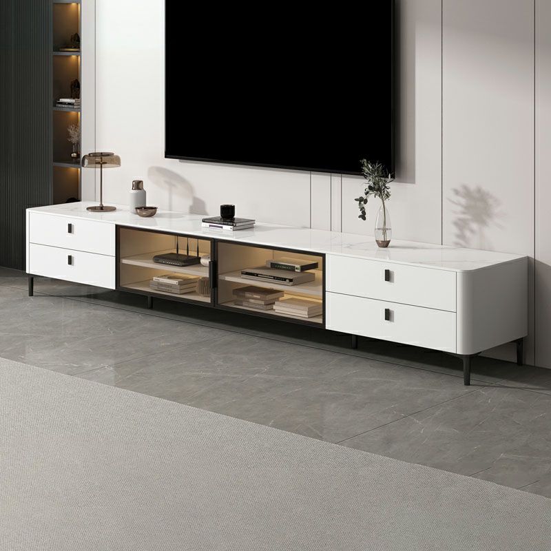 Modern Wooden TV Stand and Coffee Table Set.