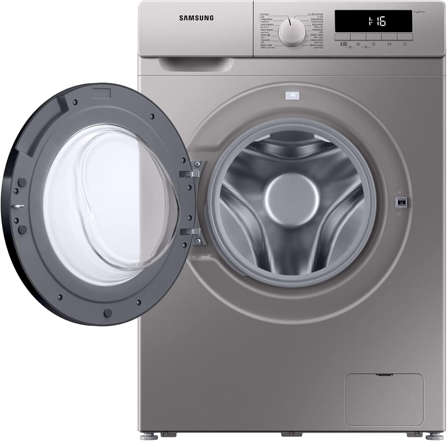 Samsung 7Kg Front Load Washing Machine With Quick Wash, Drum Clean And Delay End.