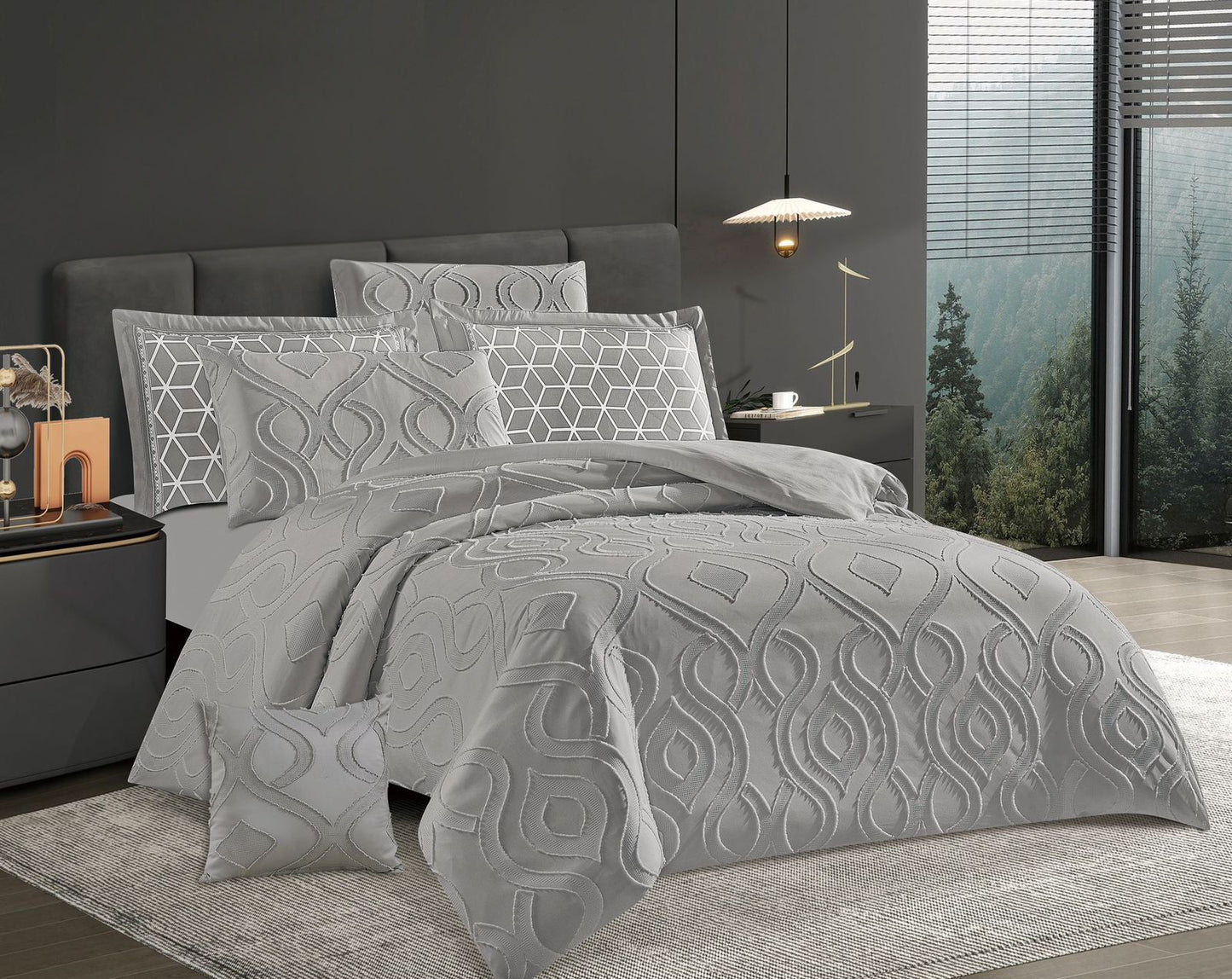 STELA Bed Comforter Set 7 Pcs.