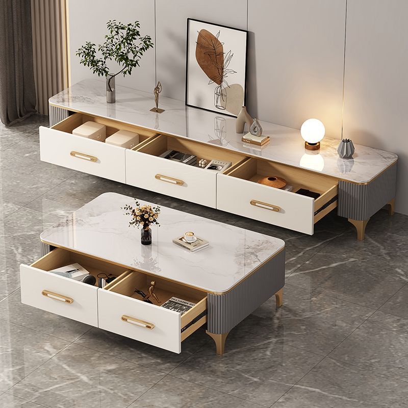 tv table and coffee table