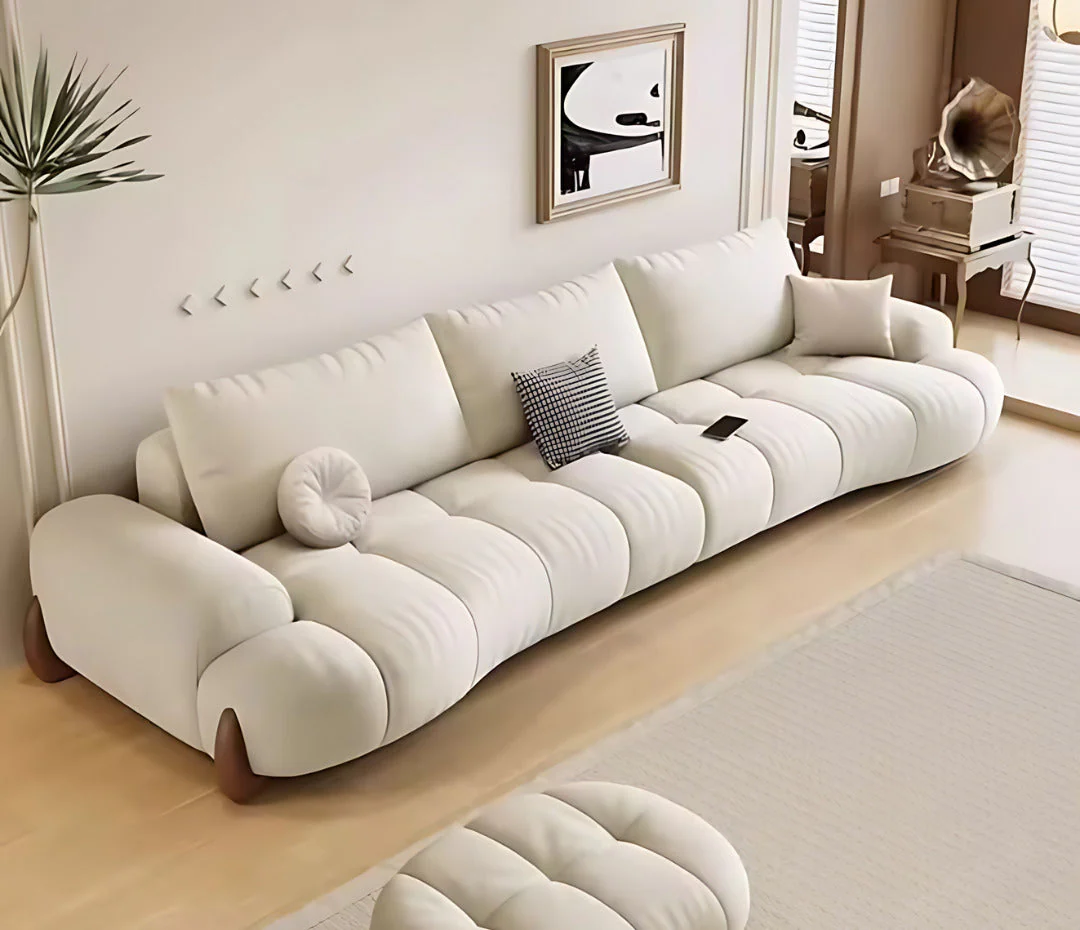 ERICA Living Room Puffy Sofa.