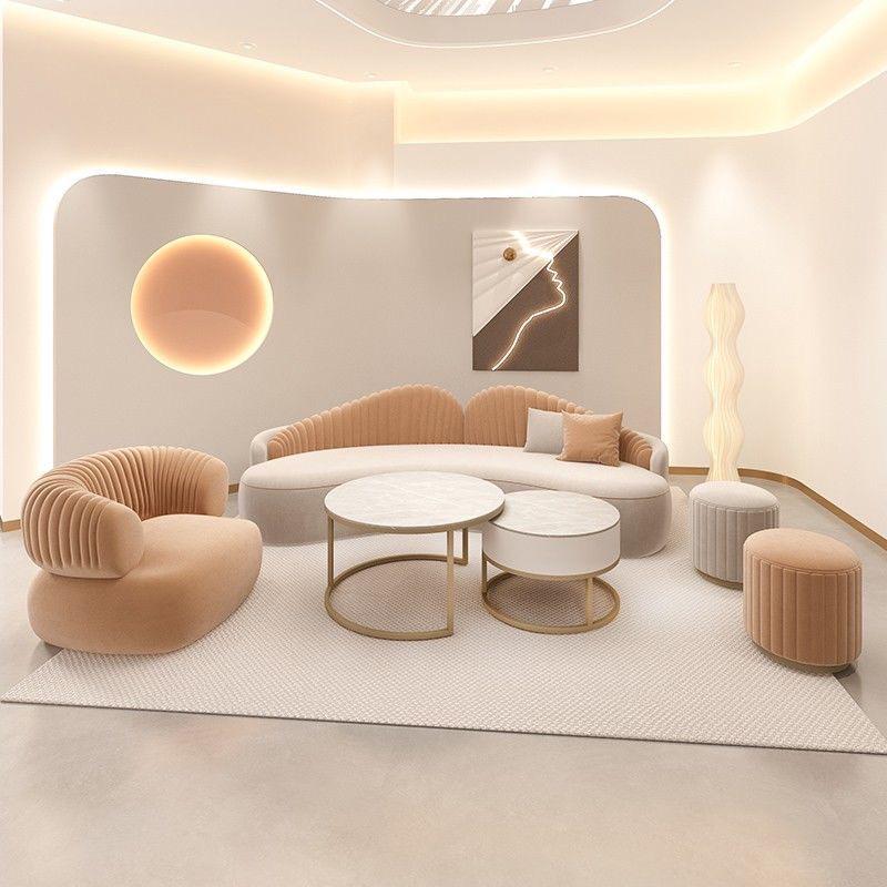 Luxe Curva Living Room Sofa Set.