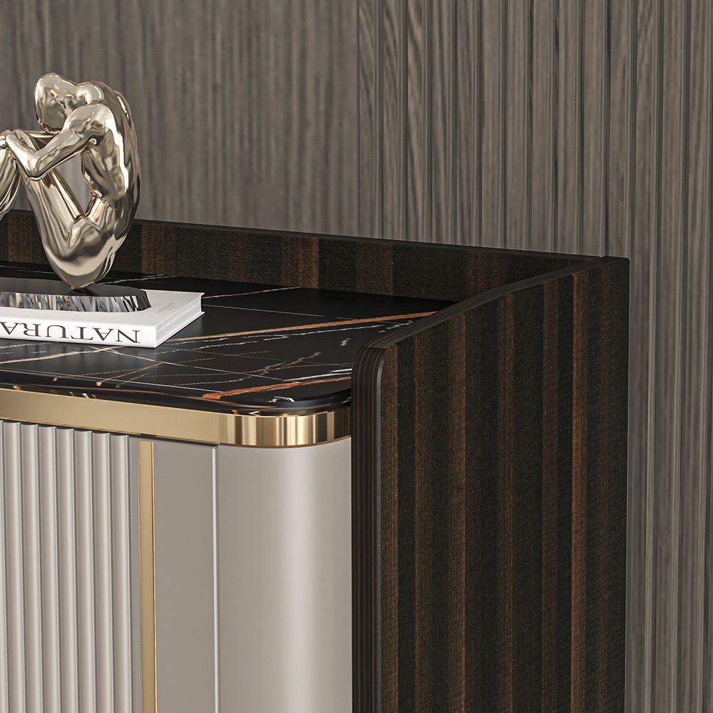 Modern Wooden Shoe Cabinet.