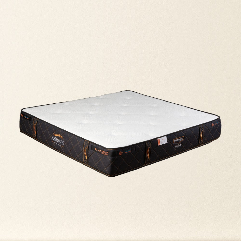 Luxurious Mattress Orthopedic Medical Mattress, Pocket Spring Italian Gel Memory Foam 30cm, Ultimate Comfort Reduce Stress & Tensions.