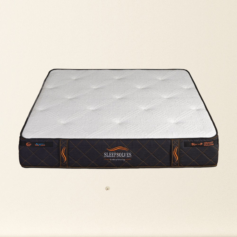Luxurious Mattress Orthopedic Medical Mattress, Pocket Spring Italian Gel Memory Foam 30cm, Ultimate Comfort Reduce Stress & Tensions.