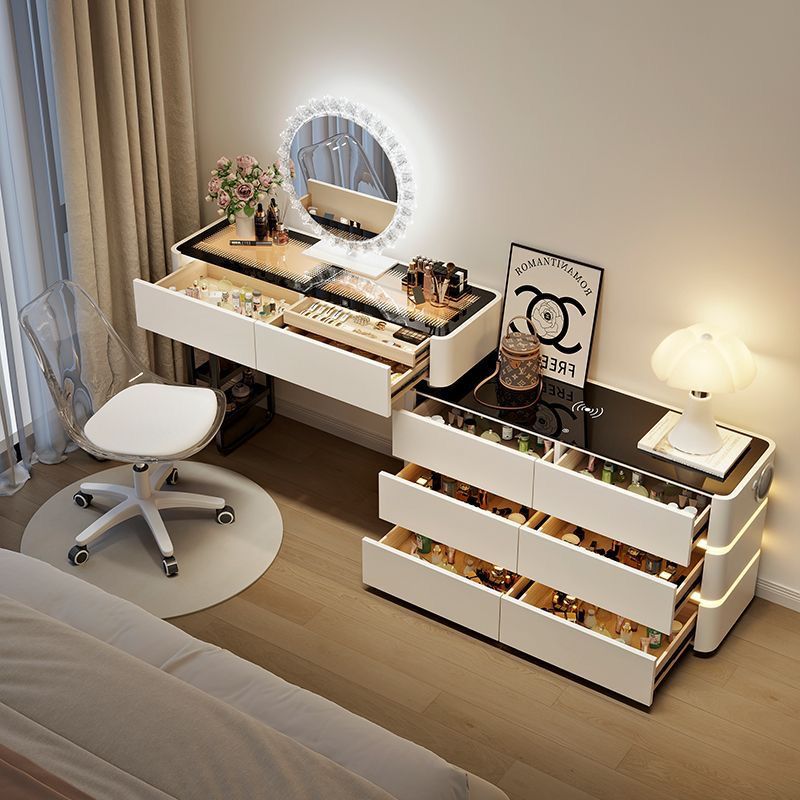 Modern Smart Vanity Table Set.