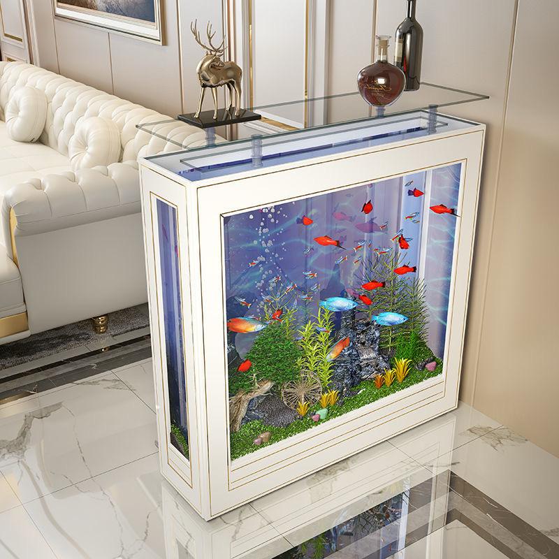 aquarium with full accessories bundle