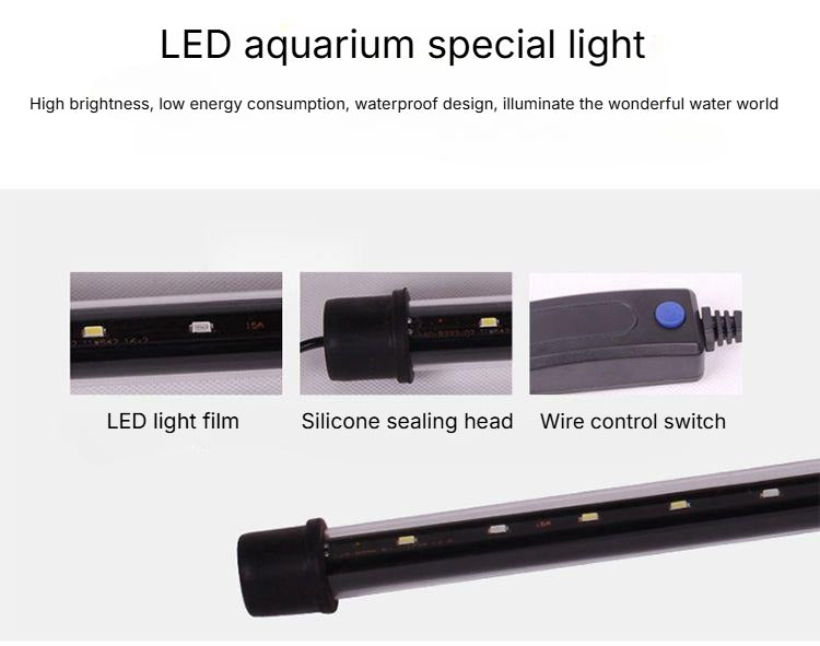 aquarium with full accessories bundle