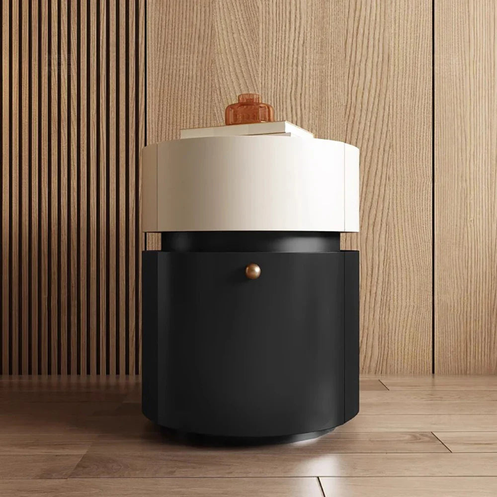 round bedside table