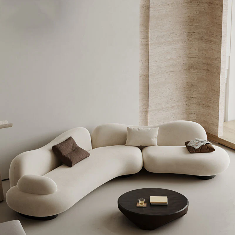 FORMA Cloud Curved Sofa.