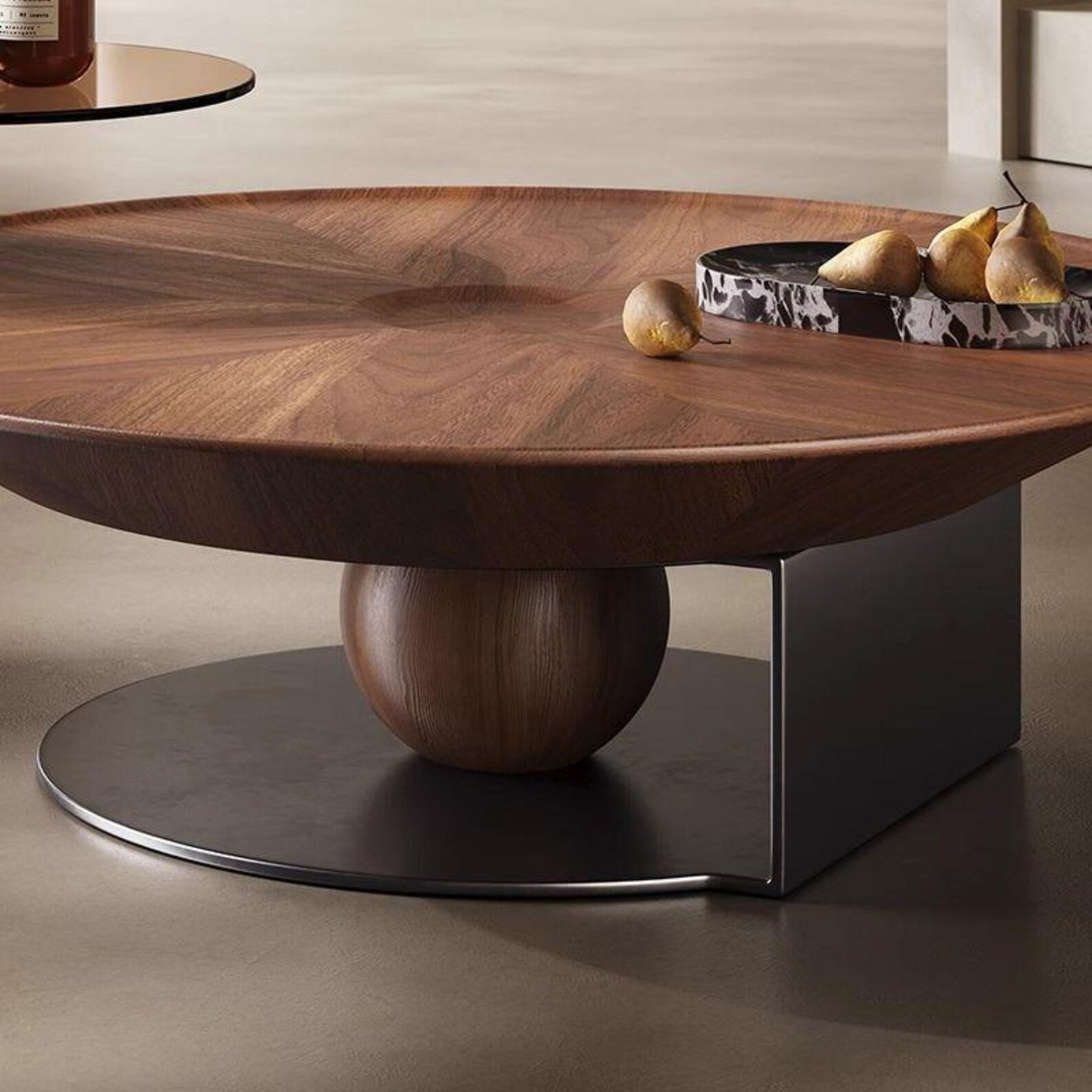 round coffee table