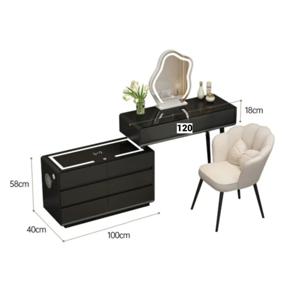 smart makeup table