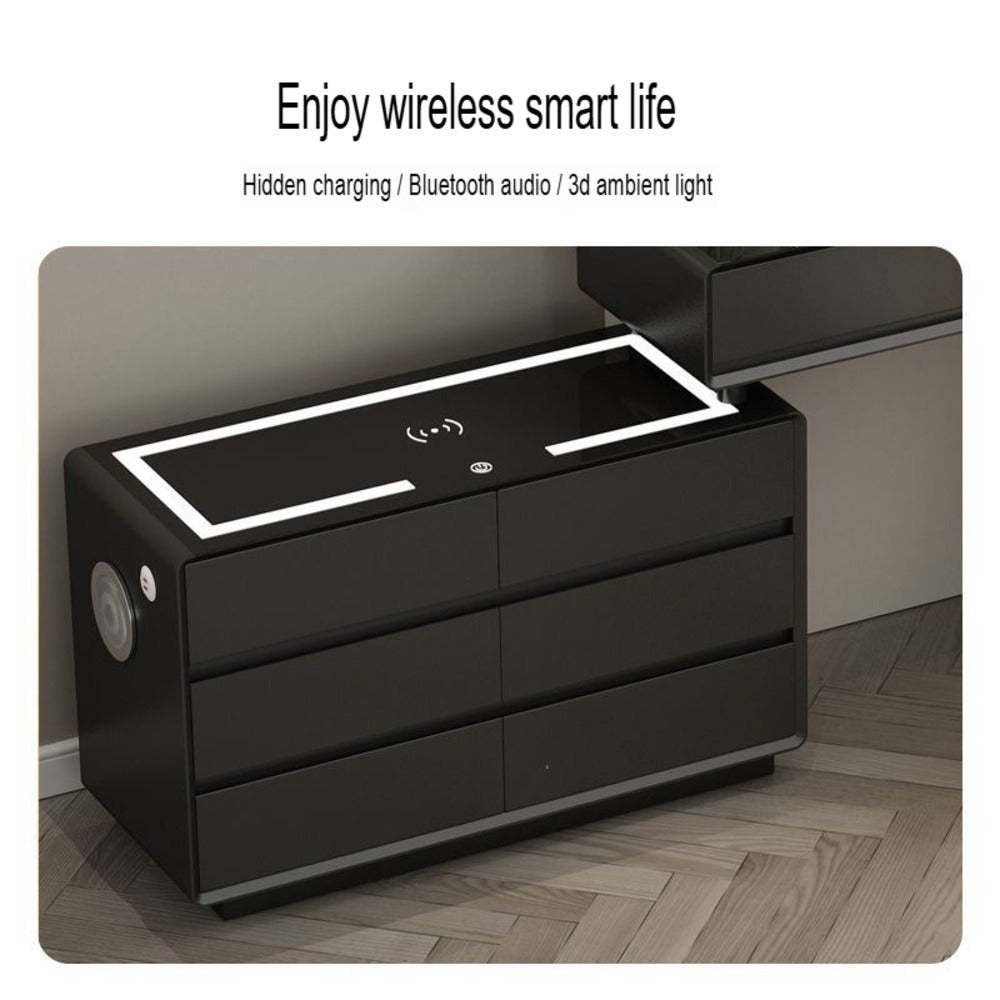 smart side drawers vanity table