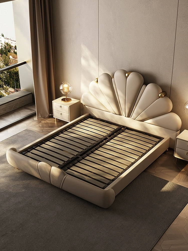 floral queen size bed