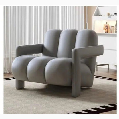 Modern Cloud-Inspired Accent Armchair.