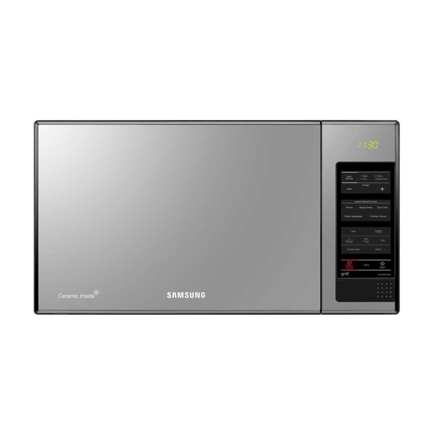 Samsung Solo Microwave Oven, 40L, Black, Ceramic Inside, MG402MADXBB/SG.