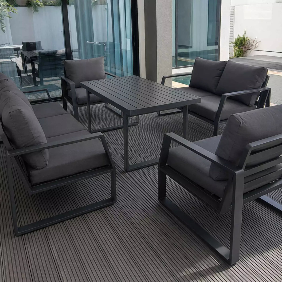 7-Seater Outdoor Garden Sofa Set