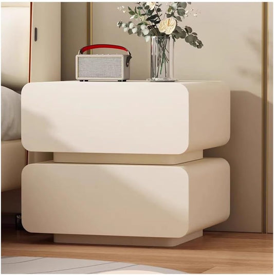 Nightstand Bedside Table with Light.