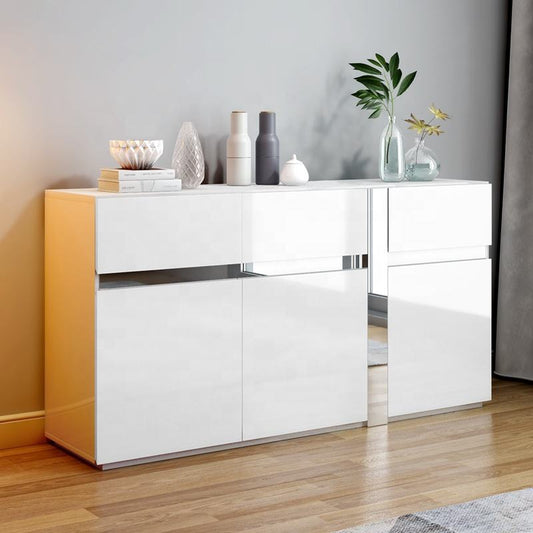 Modern Sideboard Buffet Cabinet Home Coffee Bar 150cm.