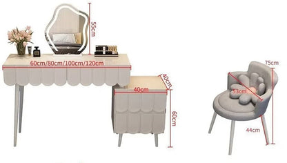 Makeup Vanity Dressing Table Set.