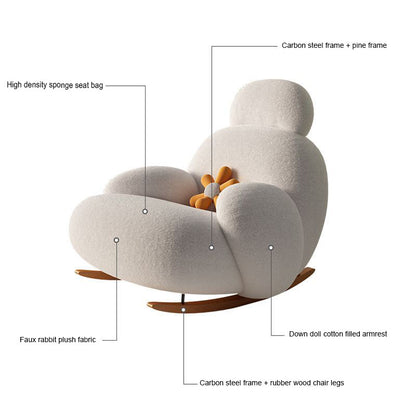 Luxurious Reclining Chair with Footstool