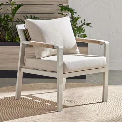 5-Seater Outdoor Lounge Set with Table