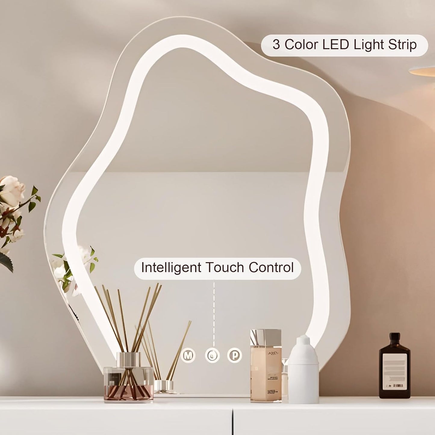 led mirror