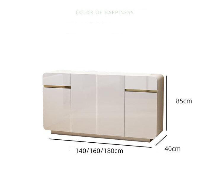 Functional Sideboard Cabinet, Perfect Organizer Storage Solution for Living Room, Kitchen