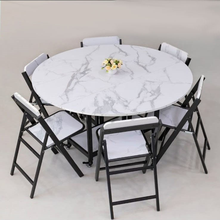 round dining table