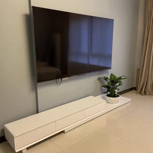 Low-Profile Extendable TV Table.