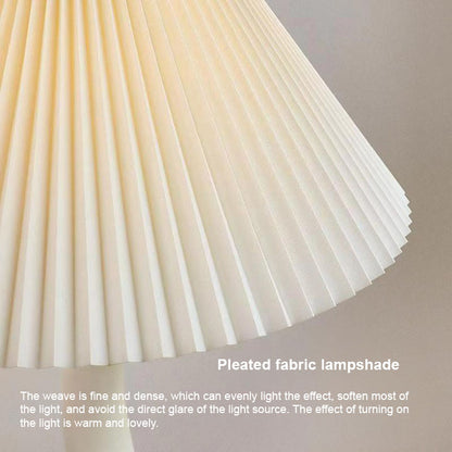 Twisted Pleated Floor Lamp