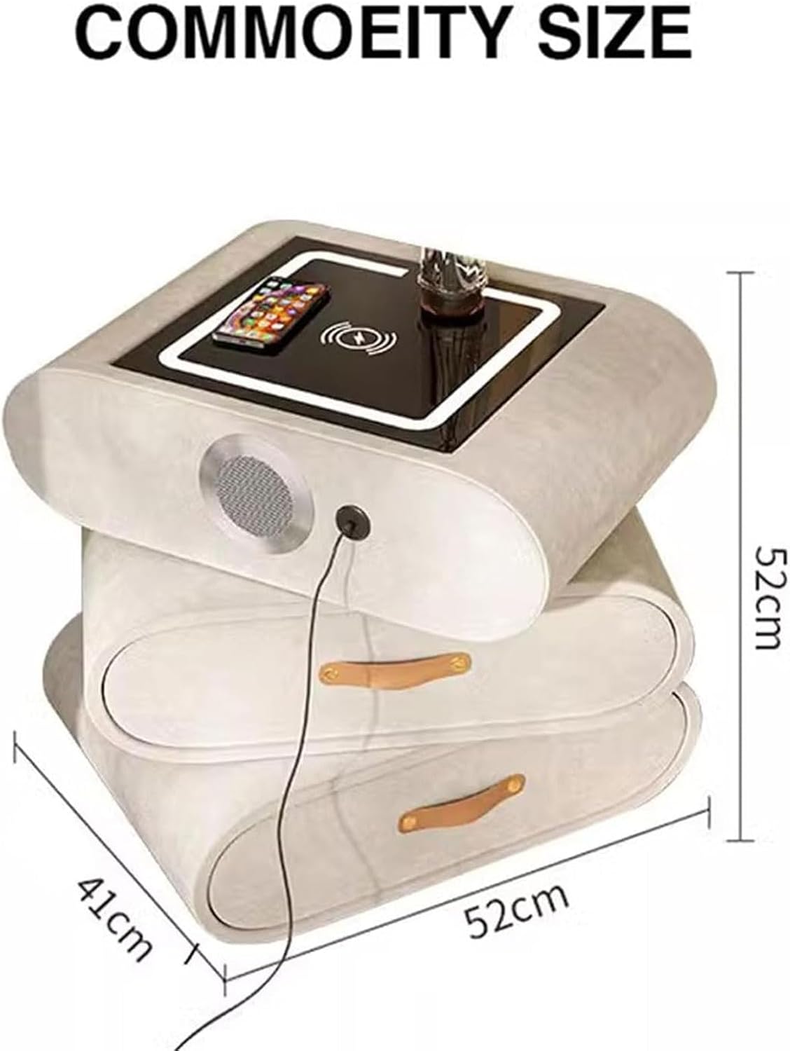 Swivel Smart Nightstand