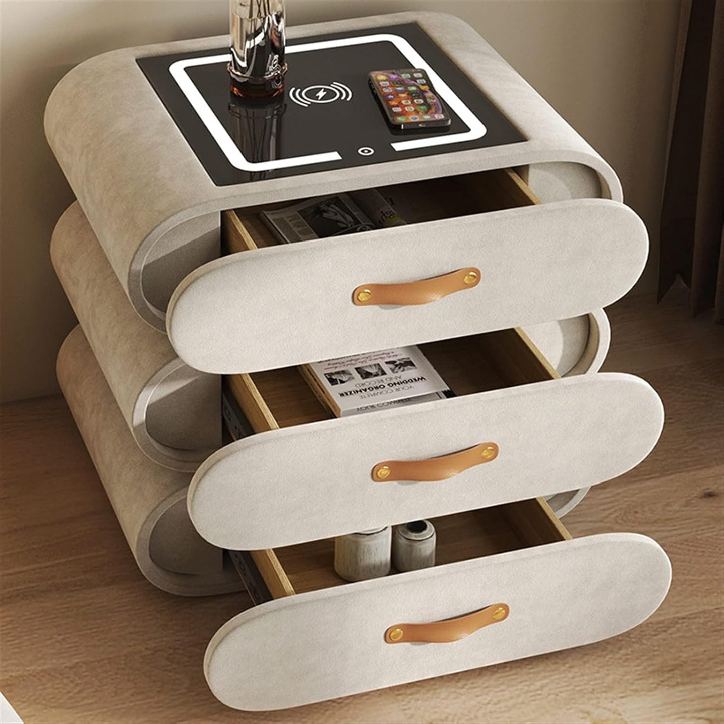 Swivel Smart Nightstand