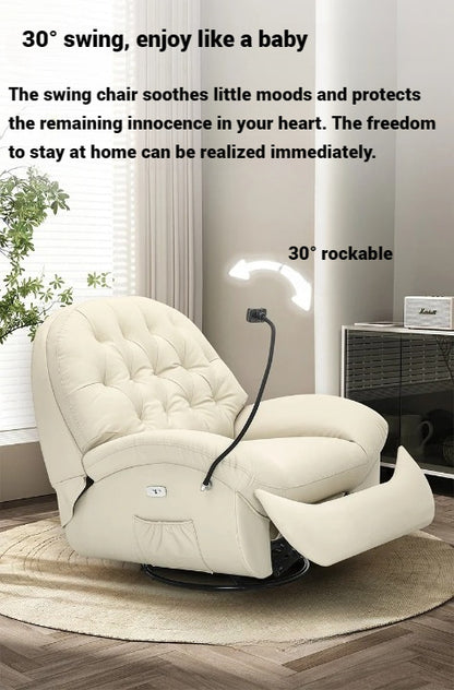 Electric Swivel Recliner Multifunctional Rocking Lazy Chair