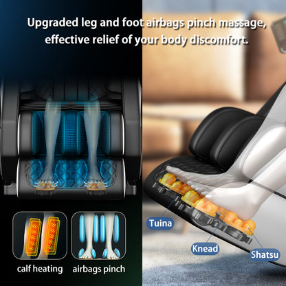 Massage Chair Z9 كرسي تدليك, Full Body Massaging from head to Toe, Zero Gravity.