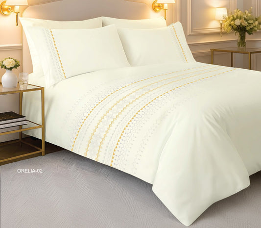 Orelia Bed Comforter Set King Size 6 Pcs.