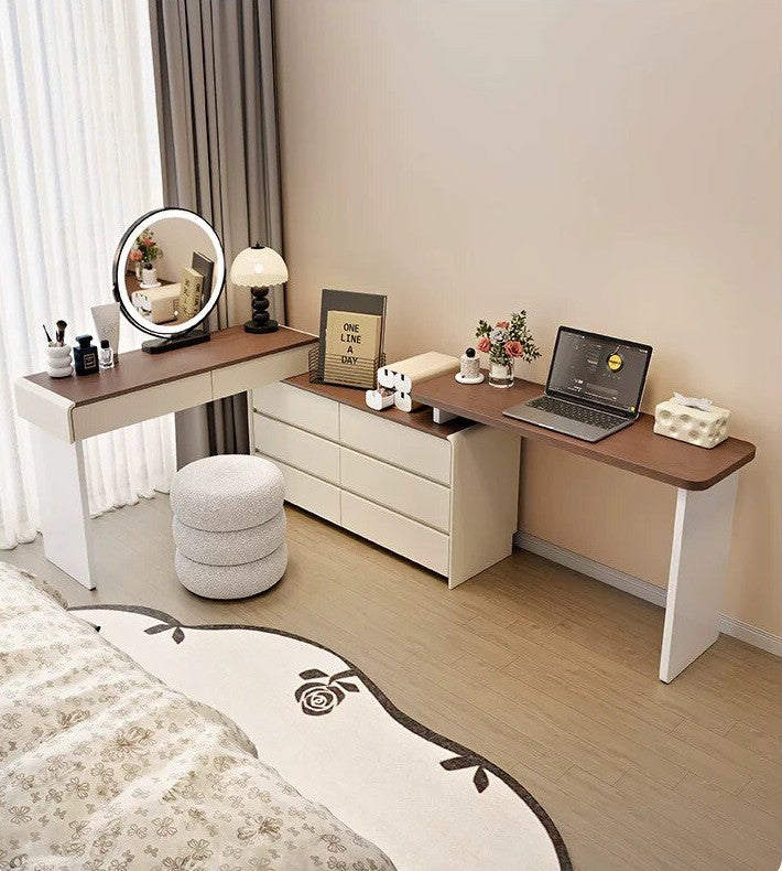 Modern Dressing Table Set Combined with Working Desk.