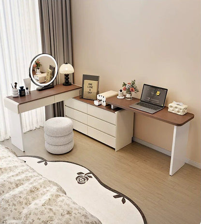Modern Dressing Table Set Combined with Working Desk.