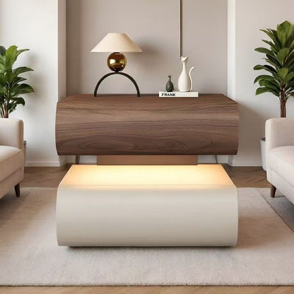 Modern Two Drawers Bedside Table