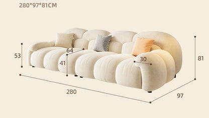 Cloud Lounge Couch Puffs Nordic Living Room Sofa.