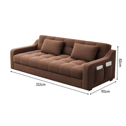 Two in One Sofa Bed with Storage, Dual Purpose, Multi-functional Sofa.