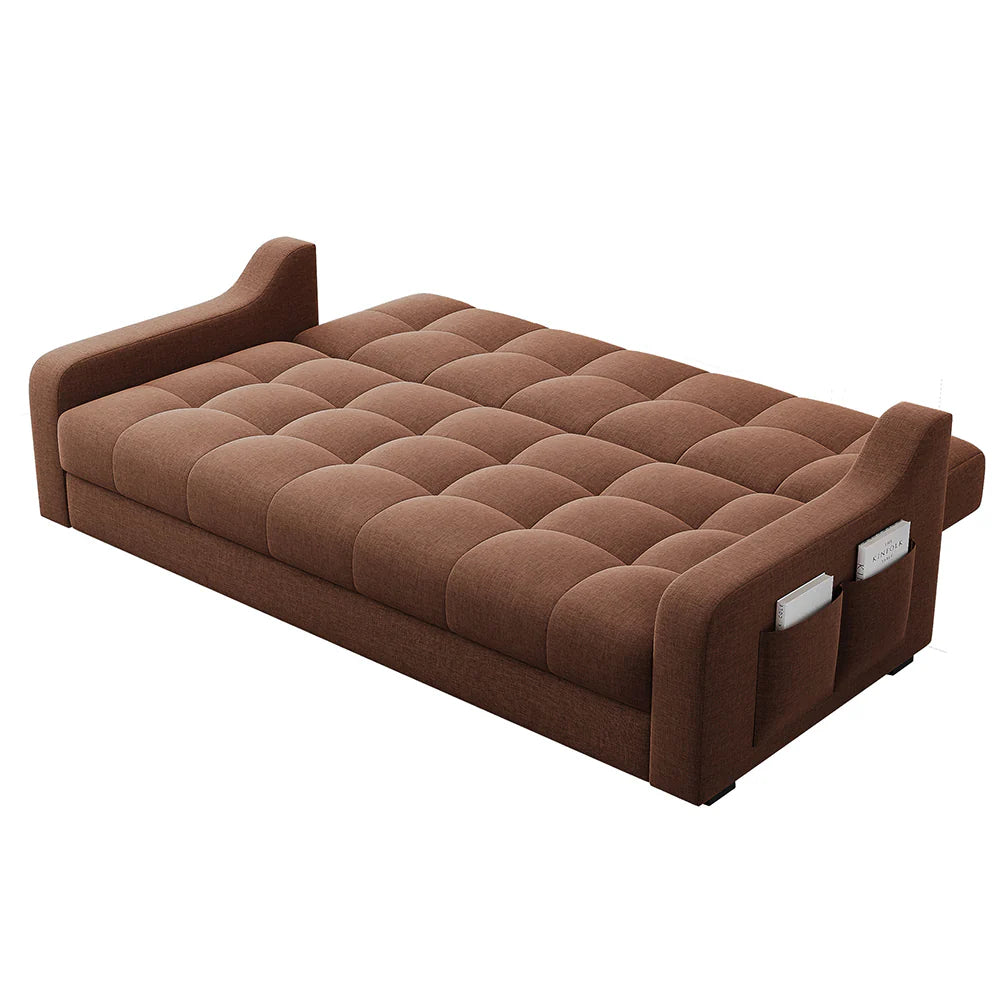 Two in One Sofa Bed with Storage, Dual Purpose, Multi-functional Sofa.