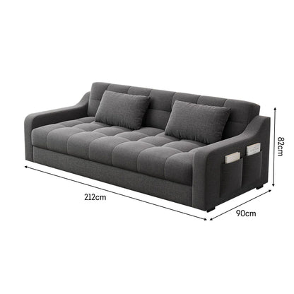 Two in One Sofa Bed with Storage, Dual Purpose, Multi-functional Sofa.