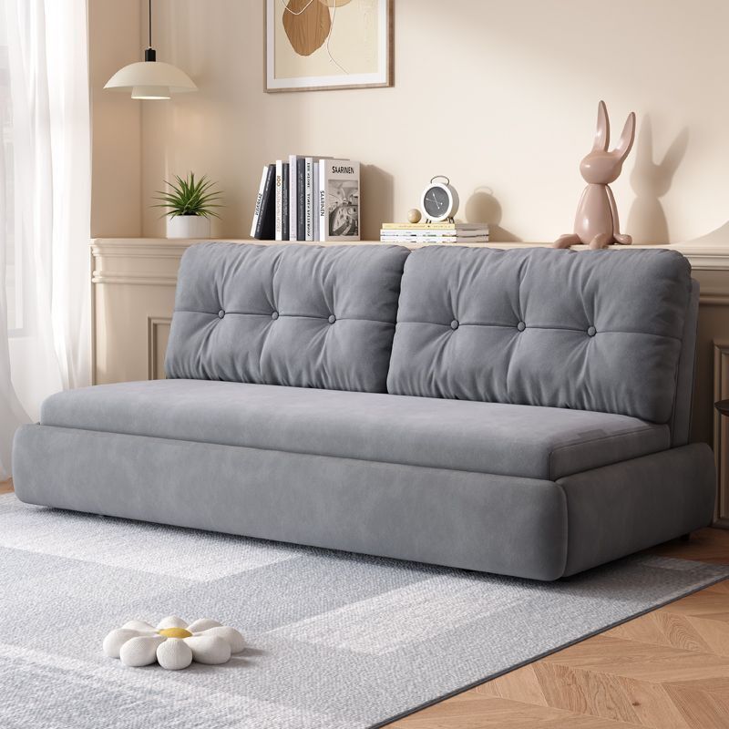 Armless Pull-out Sofa Bed.