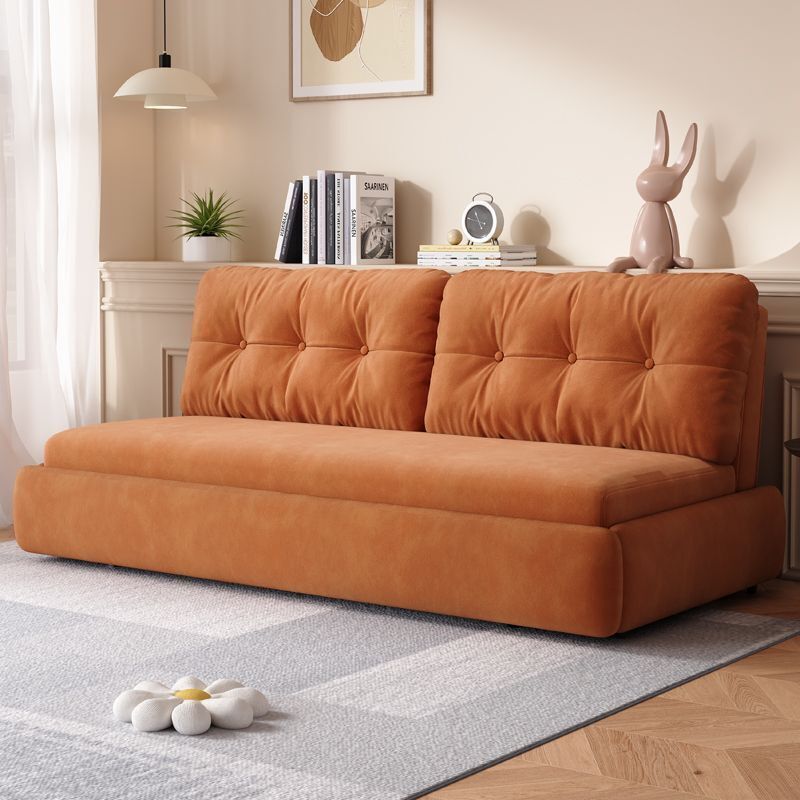 Armless Pull-out Sofa Bed.