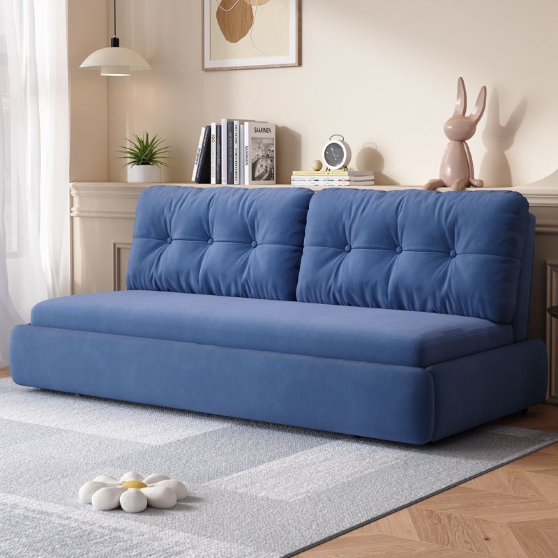 Armless Pull-out Sofa Bed.