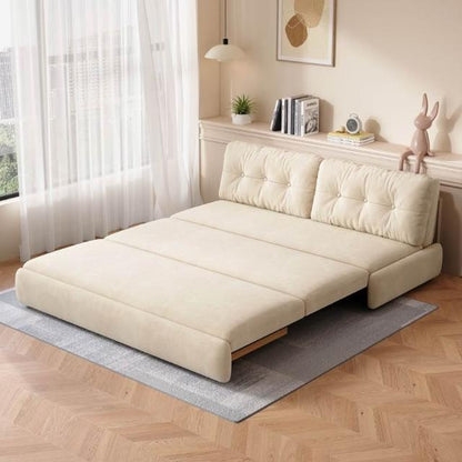 Armless Pull-out Sofa Bed.