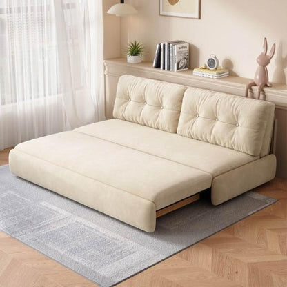 Armless Pull-out Sofa Bed.