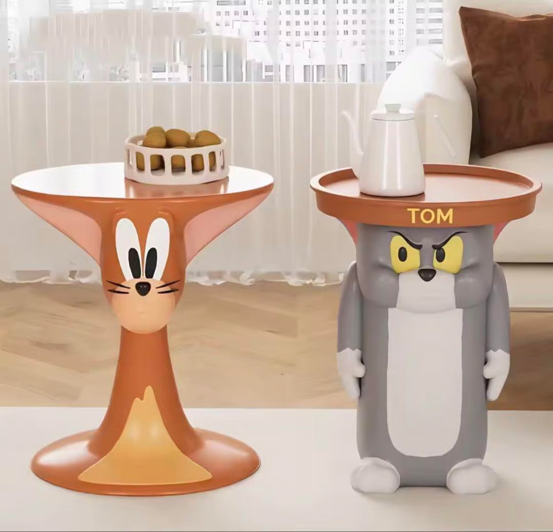 Tom and Jerry side table set