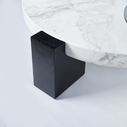 High Designer Marble Coffee Table